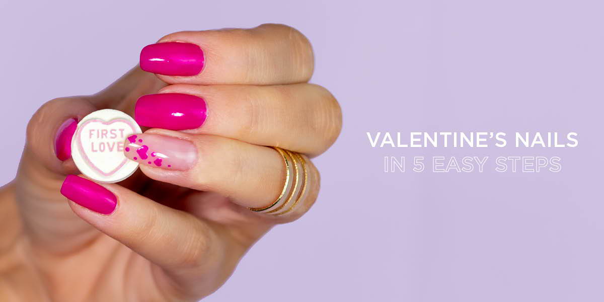 Simple valentines deals nails
